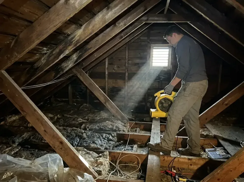 attic-water-damage-drying-proc-007 — frequently asked questions, Emergency Water Extraction & 24/7 Flood Response in Douglas…